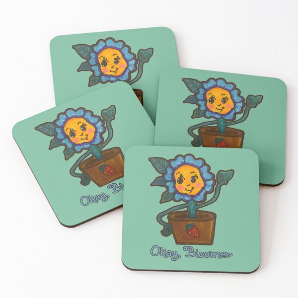 Item preview, Okay bloomer flower design  designed and sold by Alicia Perrelli.