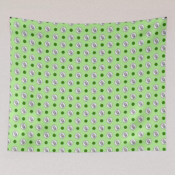 Item preview, Green dot & squiggles designed and sold by Etkennedy.