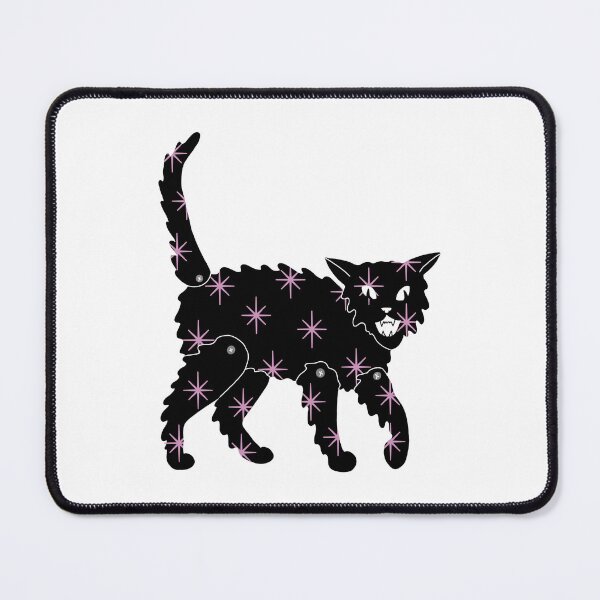 Aperçu de l'œuvre Chat effrayant vintage créée et vendue par MystiqueButique.