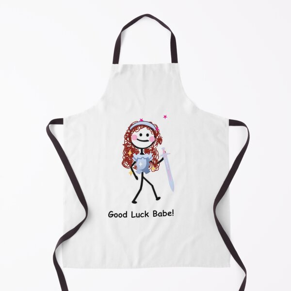 Item preview, Good Luck Babe Chappell Roan Knight Shirt / Sticker Design designed and sold by Silly Goose Emporium.