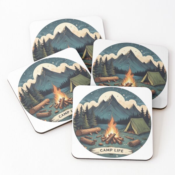 Item preview, camp, camp life designed and sold by Guadaemi.