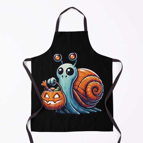 Item preview, Snail Scary Halloween Ghost Spooky Pumpkin Candy designed and sold by Artistoos.