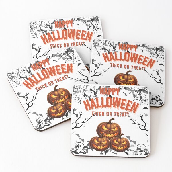 Item preview, Happy Halloween, Trick or Treat. Spooky pumpkins designed and sold by FreeSoulLab.