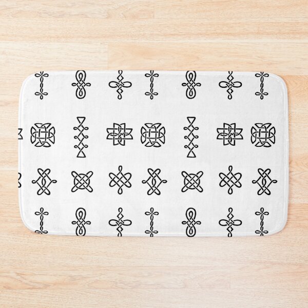 Item preview, Celtic knots in black outlines. designed and sold by claireseyeview.
