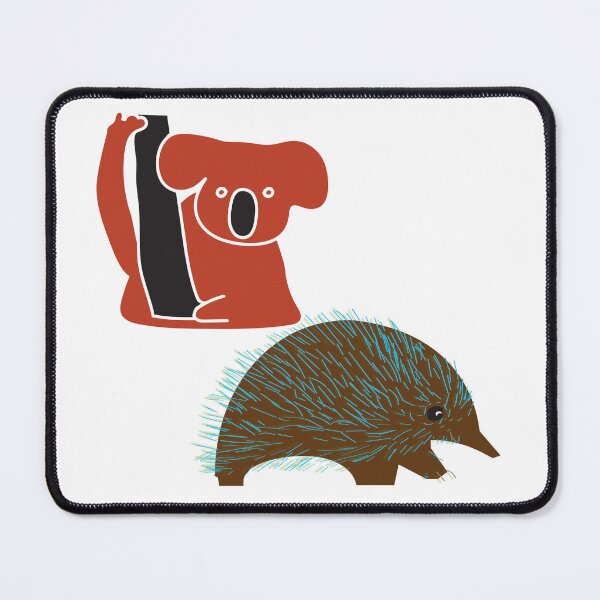 Item preview,  echidna anteater, spines, graphic, australia, wildlife, cute, koala designed and sold by handmadehipsters.