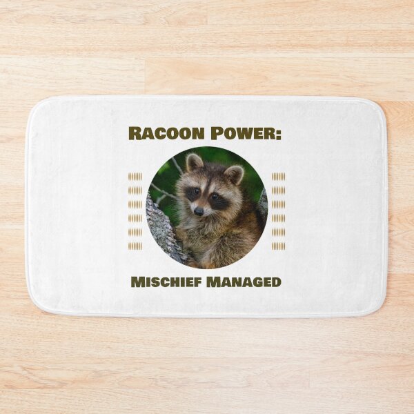 Item preview, Racoon Power - Mischief Managed designed and sold by Lisajarosik.
