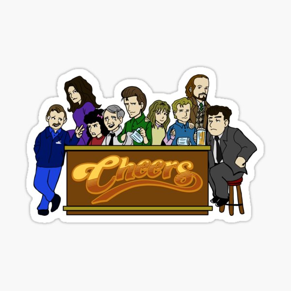 Cheers Crew Sticker