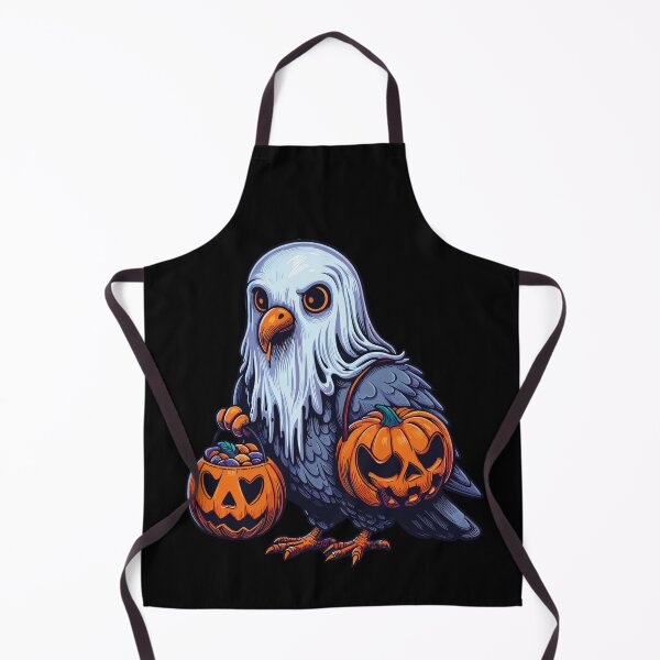 Item preview, Pigeon Scary Halloween Ghost Spooky Pumpkin Candy designed and sold by Artistoos.