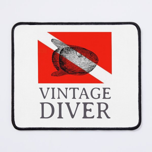 Item preview, Vintage Diver - Mola Mola designed and sold by Lisajarosik.