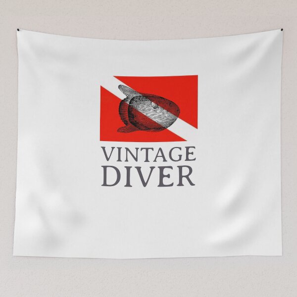 Item preview, Vintage Diver - Mola Mola designed and sold by Lisajarosik.