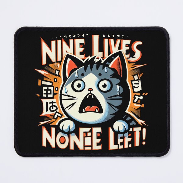 Item preview, Nine Lives None Left 2 designed and sold by RafaelLima7.