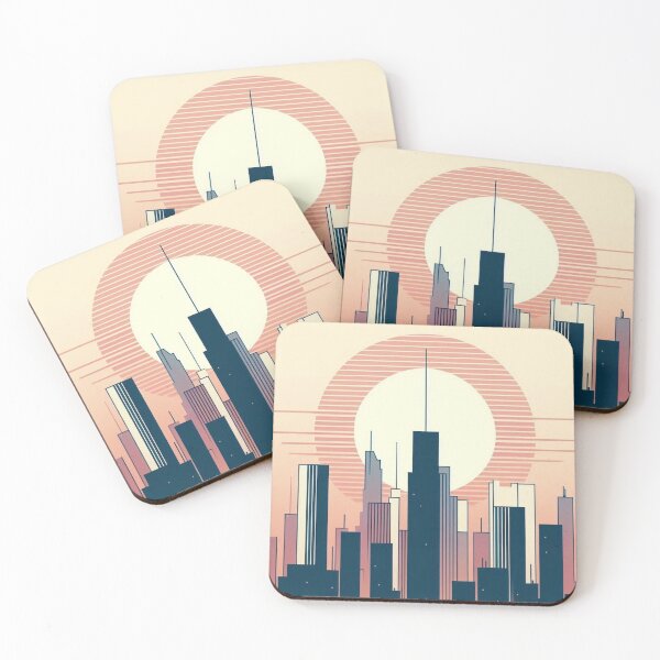 Item preview, “The big city at dusk” designed and sold by Leonel-A-L.