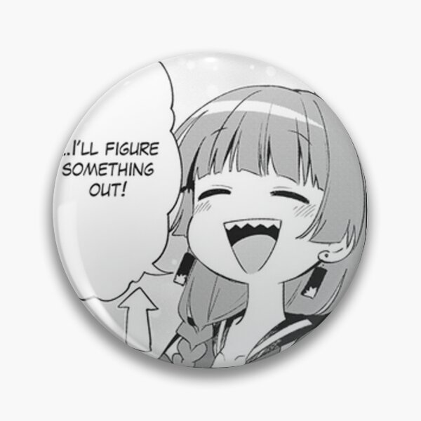 Item preview, Kikuri Hiori "I'll figure something out!" designed and sold by Ariana Jensen.