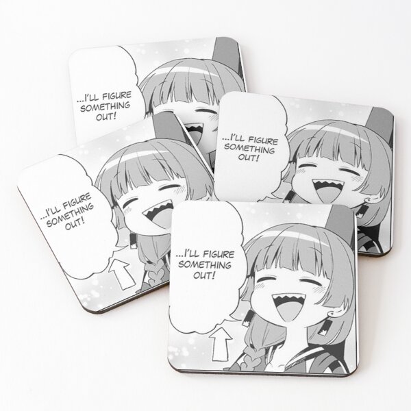 Item preview, Kikuri Hiori "I'll figure something out!" designed and sold by Ariana Jensen.
