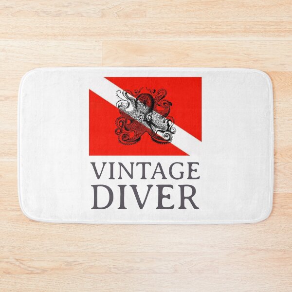 Item preview, Vintage Diver - Octopus designed and sold by Lisajarosik.