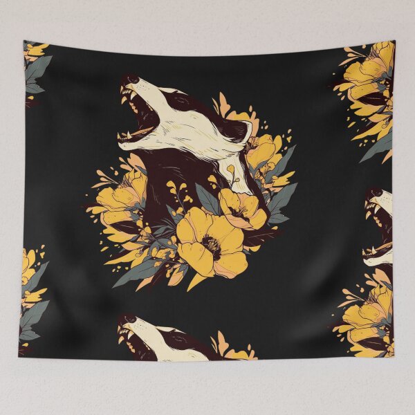 Item preview, badger designed and sold by MendaciousMina.