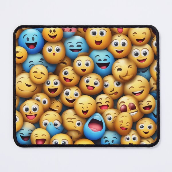 Item preview, Realistic Cute Emoji Background designed and sold by hjian8219.