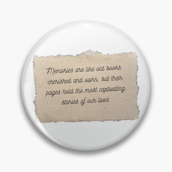 Item preview, Memories are like old books designed and sold by wellwellsarasti.
