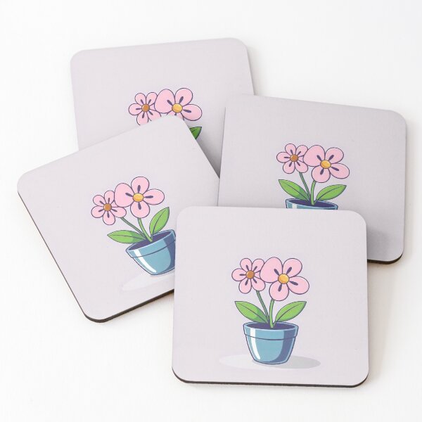 Item preview,  Free Vector Cute Flower in Pot Cartoon Icon designed and sold by hjian8219.