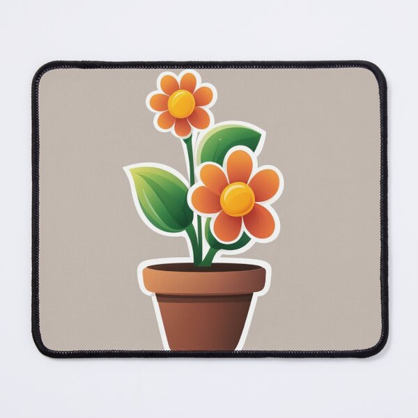 Item preview, Free Vector Cute Flower in Pot Cartoon Icon designed and sold by hjian8219.