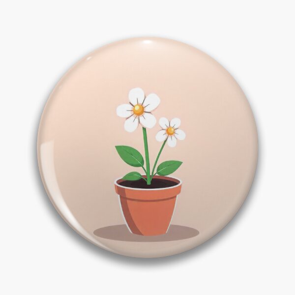 Item preview,  Free Vector Cute Flower in Pot Cartoon Icon designed and sold by hjian8219.