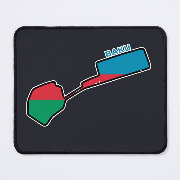 Item preview, Baku Circuit GP v2 designed and sold by ilustralima.