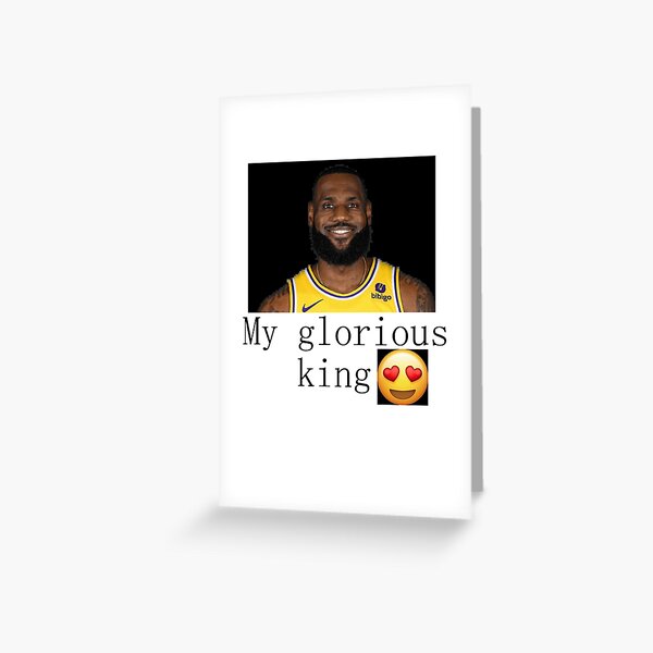 Artikel-Vorschau von Lebron James, mein glorreicher König, designt und verkauft von yapig2024.