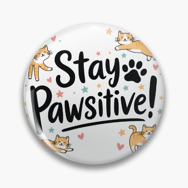Item preview, Stay Pawsitif: Cats and Stars to Keep Smiling! designed and sold by H&F Shop.