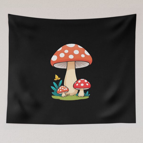 Item preview, Cute Kawaii Mushroom, Mushroom Lover designed and sold by saloui.
