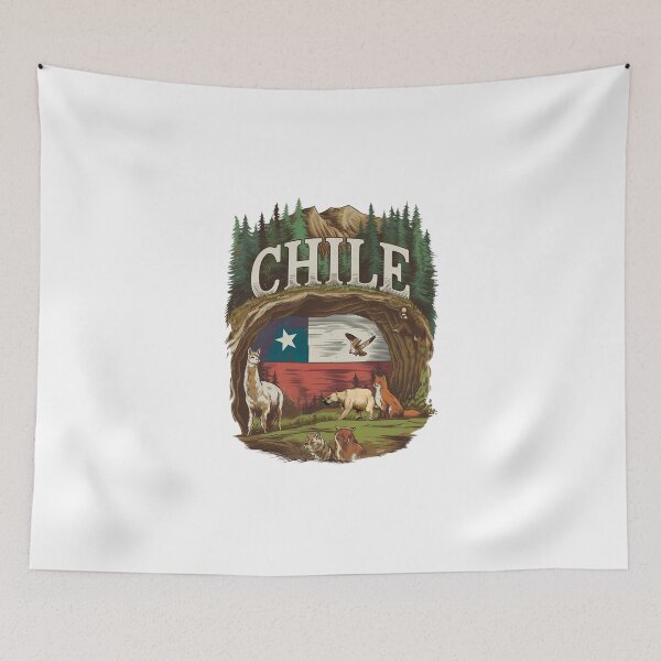 Item preview, Exploring Chile - conservation parks and mylodon cave natural mournament designed and sold by wanderenergi.