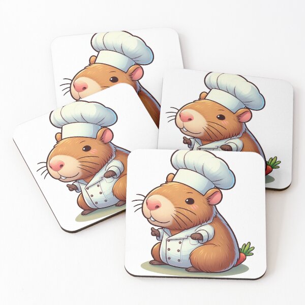 Item preview, Chef Capybara Cooks Up Cuteness designed and sold by tCreative150.