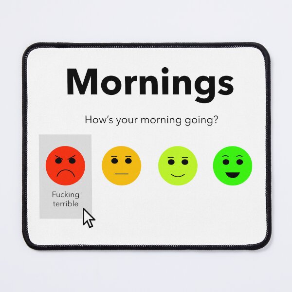 Item preview, F*cking Terrible Morning designed and sold by nuila.