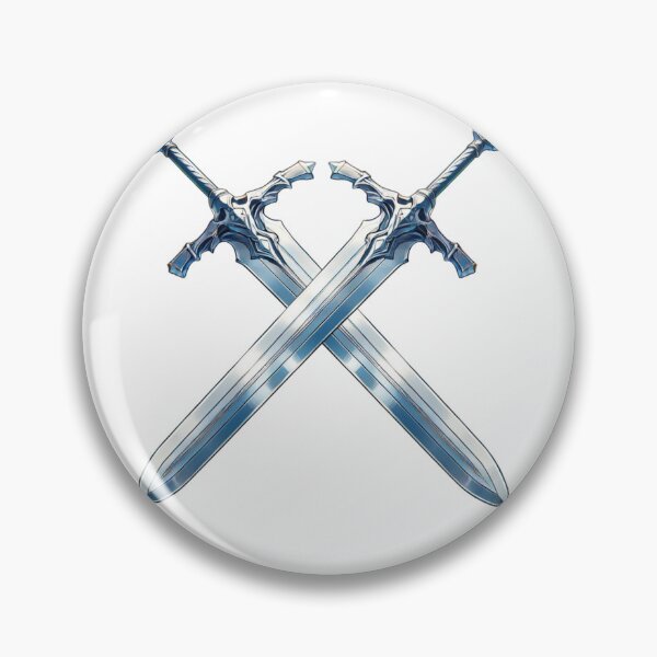 Item preview, Crossed Swords Two Blades Across Either Family Crest designed and sold by kylmllr101684.