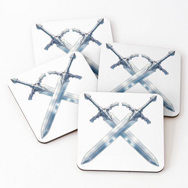 Item preview, Crossed Swords Two Blades Across Either Family Crest designed and sold by kylmllr101684.
