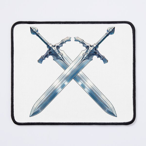 Item preview, Crossed Swords Two Blades Across Either Family Crest designed and sold by kylmllr101684.