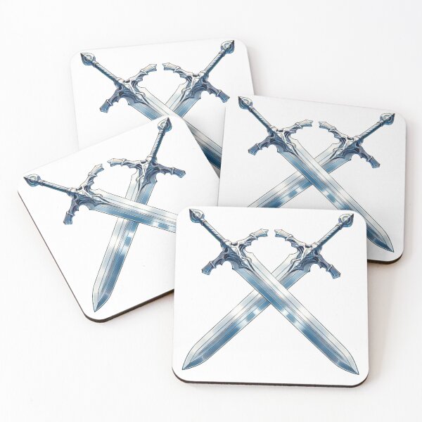 Item preview, Crossed Swords Two Blades Across Either Family Crest designed and sold by kylmllr101684.