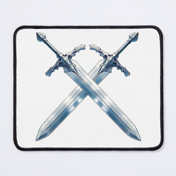 Item preview, Crossed Swords Two Blades Across Either Family Crest designed and sold by kylmllr101684.