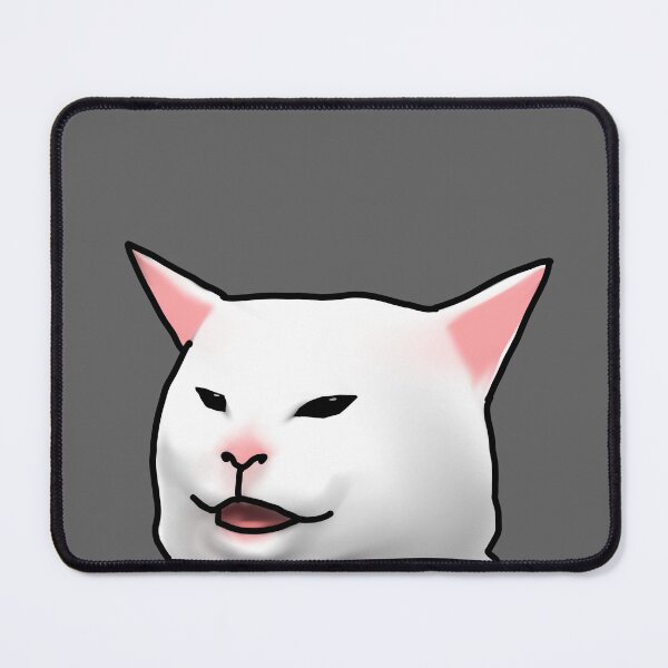 Item preview, salad cat smudge cat angry cat designed and sold by LifeWithMeme.