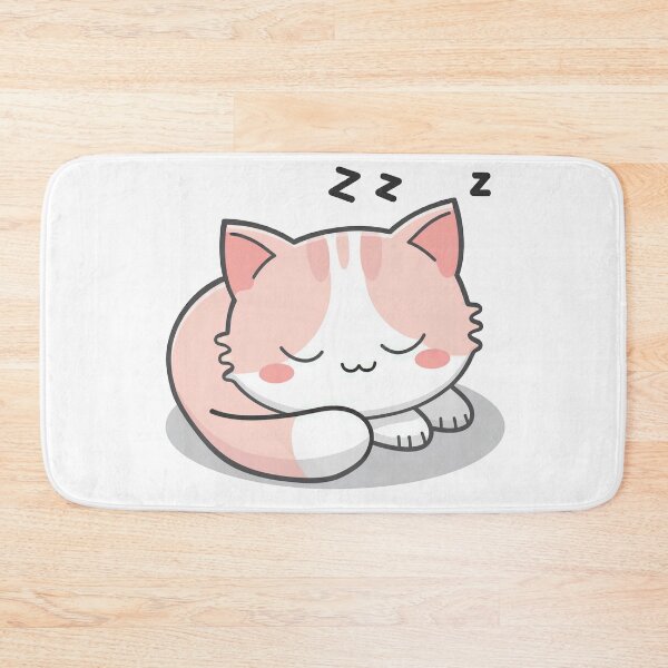 Item preview, Cute sleeping cat print designed and sold by Fres Design.