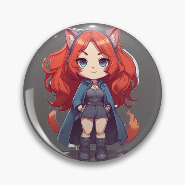 Item preview, Cute Anime Detective Cat Girl designed and sold by KnottyToons.