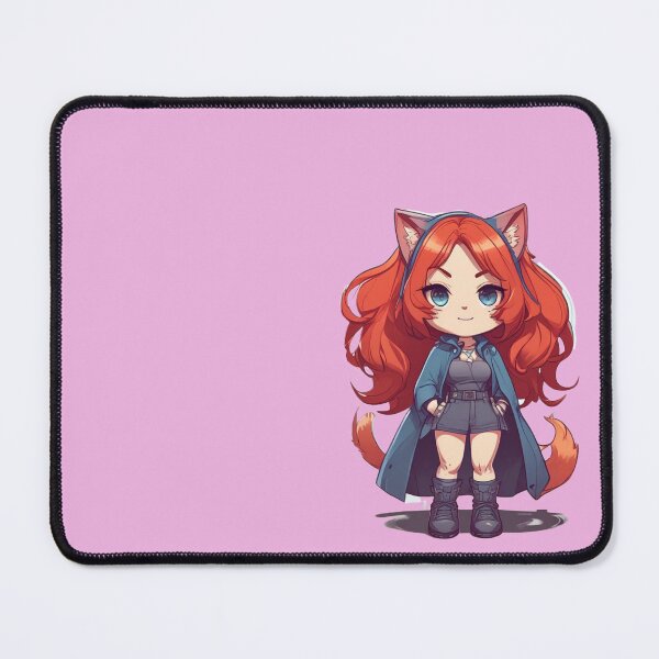 Item preview, Cute Anime Detective Cat Girl designed and sold by KnottyToons.