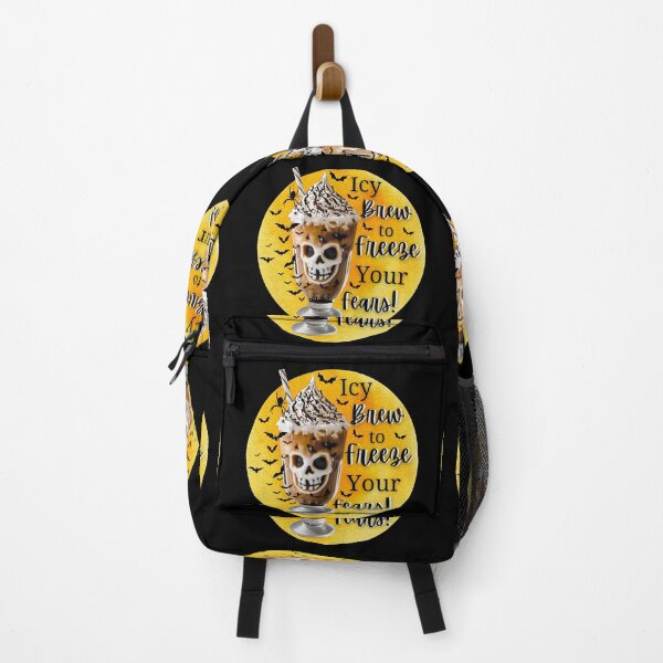 Item preview, Icy Brew to Freeze Your Fears – Spooky Halloween Iced Coffee Skull Design designed and sold by TOA Timeless Original Apparel.