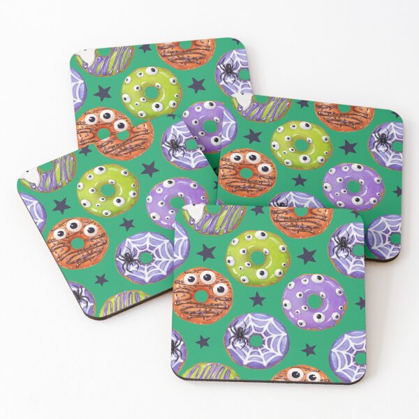 Item preview, Halloween Donuts Seamless Pattern. Scary Doughnut Pattern designed and sold by DesignHouse07.