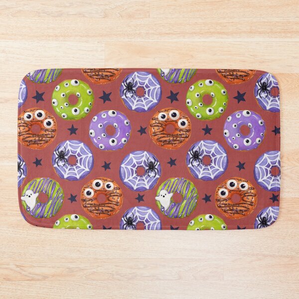 Item preview, Halloween Donuts Seamless Pattern. Scary Doughnut Pattern designed and sold by DesignHouse07.