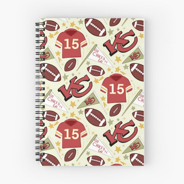 Item preview, Patrick Mahomes chiefs pattern (light gold)  designed and sold by SnugbugStudios.