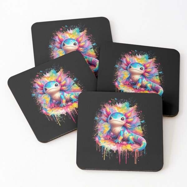 Item preview, Axolotl Art Anime  designed and sold by doodIllustrate.