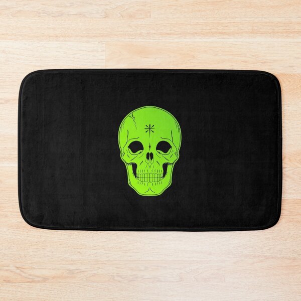 Item preview, Green skull designed and sold by BonsaidoPoh.