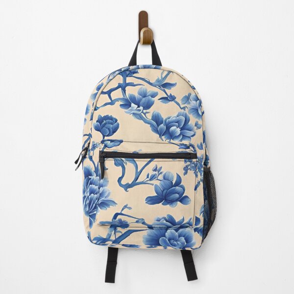 Item preview, Vintage Blue Chinoiserie Pattern designed and sold by ThePinkProject.