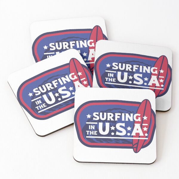 Item preview, Surfing in the USA designed and sold by NicMacTees.