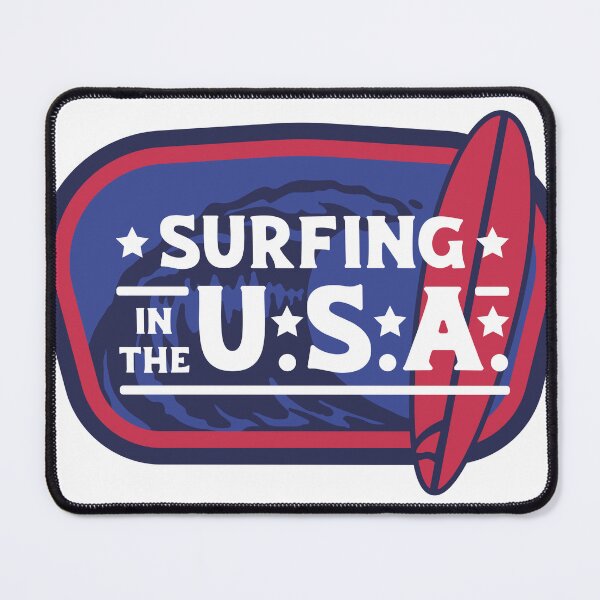 Item preview, Surfing in the USA designed and sold by NicMacTees.